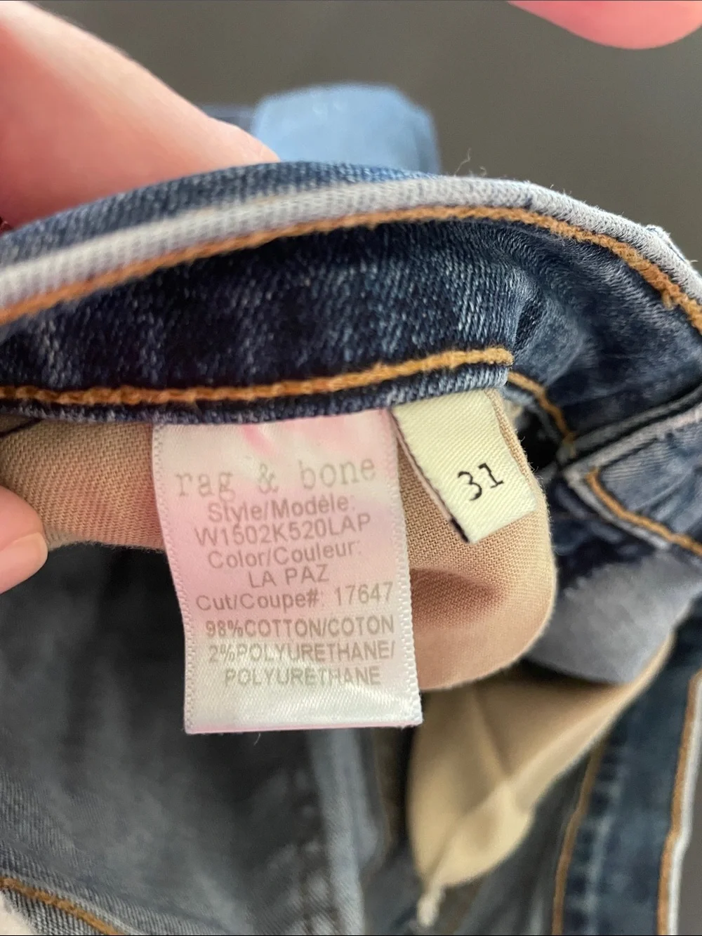 Rag & Bone Skinny Jeans 31